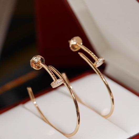 ¡®Aura Jewels¡¯JUSTE EARRINGS DIAMONDS 1.8MM