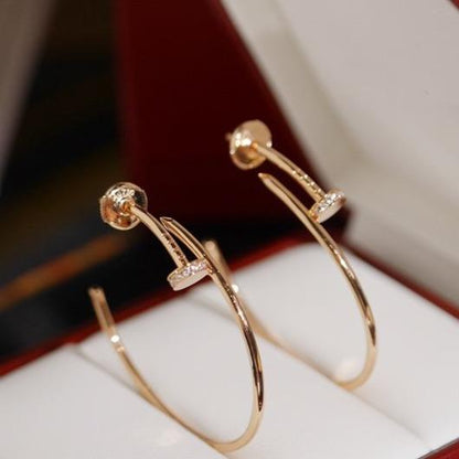 ¡®Aura Jewels¡¯JUSTE EARRINGS DIAMONDS 1.8MM