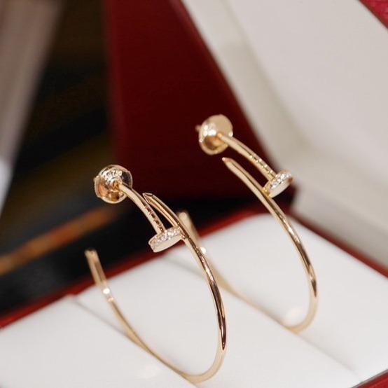 ¡®Aura Jewels¡¯JUSTE EARRINGS DIAMONDS 1.8MM