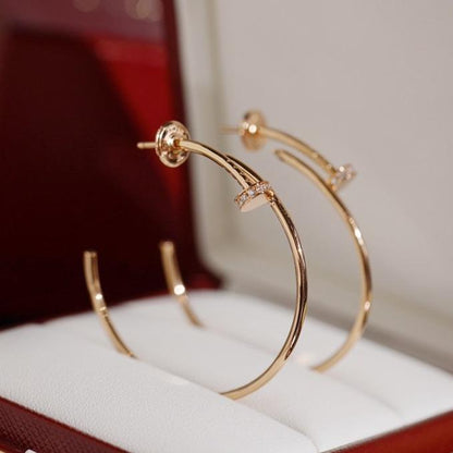 ¡®Aura Jewels¡¯JUSTE EARRINGS DIAMONDS 1.8MM