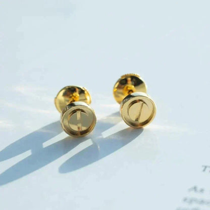 ¡®Aura Jewels¡¯LOVE EARRINGS GOLD 10MM