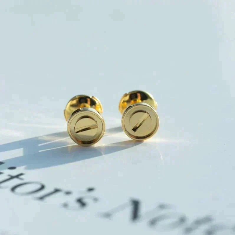 ¡®Aura Jewels¡¯LOVE EARRINGS GOLD 10MM