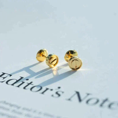 ¡®Aura Jewels¡¯LOVE EARRINGS GOLD 10MM