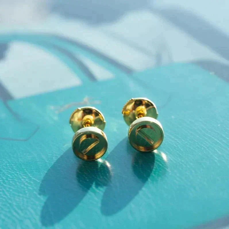 ¡®Aura Jewels¡¯LOVE EARRINGS GOLD 10MM