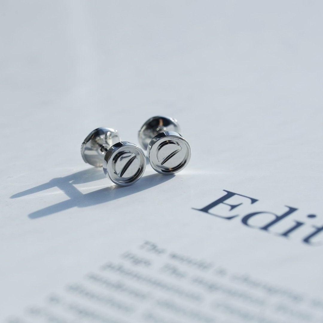 ¡®Aura Jewels¡¯LOVE EARRINGS SILVER 10MM