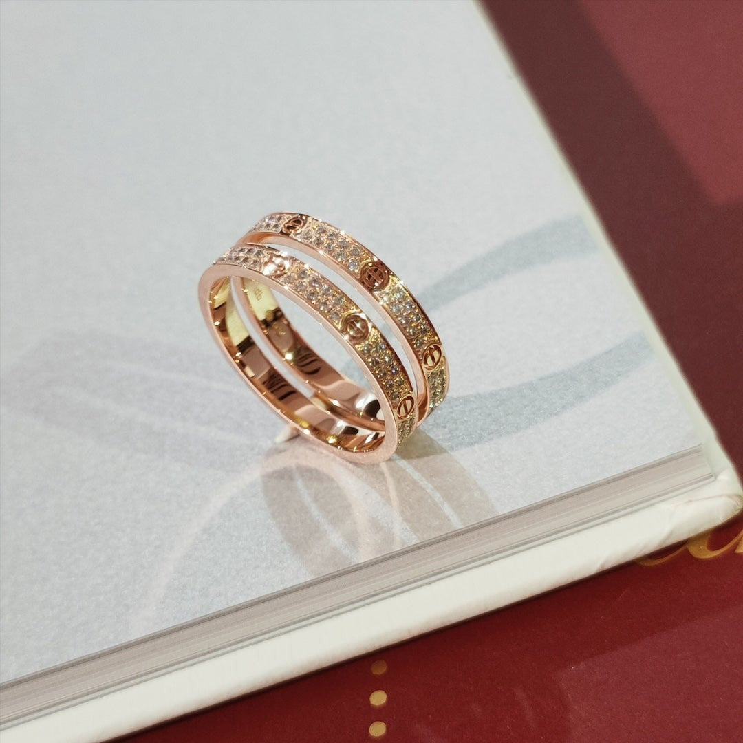 ¡®Aura Jewels¡¯LOVE RING 2.65MM DIAMOND