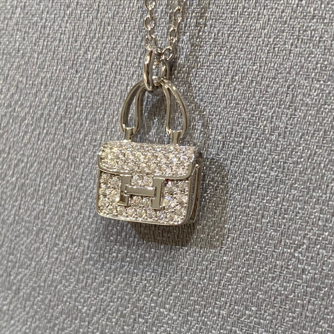 ¡®Aura Jewels¡¯CONSTANCE PEDANT DIAMOND NECKLACE