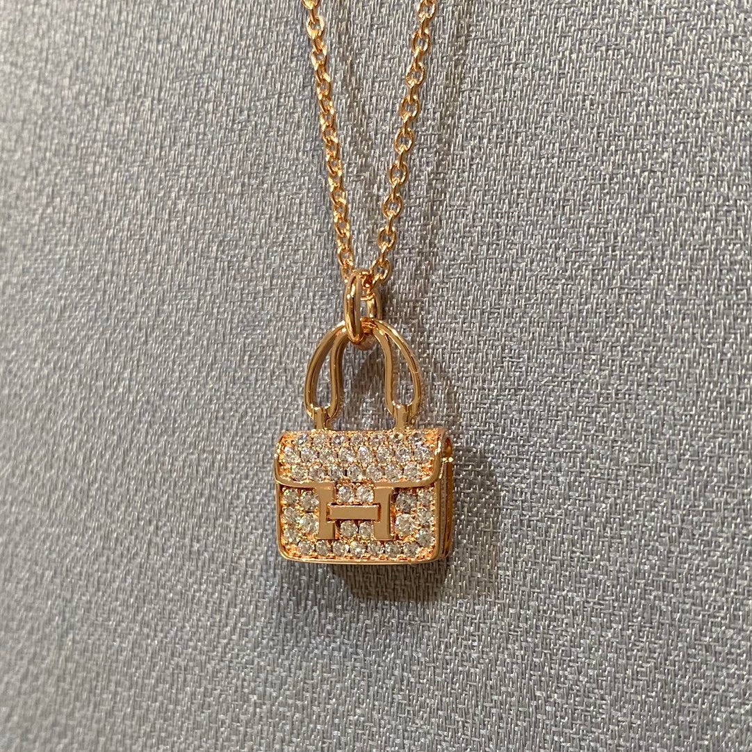 ¡®Aura Jewels¡¯CONSTANCE PEDANT DIAMOND NECKLACE