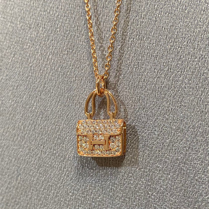 ¡®Aura Jewels¡¯CONSTANCE PEDANT DIAMOND NECKLACE
