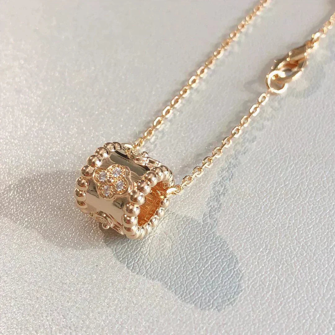 ¡®Aura Jewels¡¯PERLEE PEDANT NECKLACE GOLD / ROSE GOLD