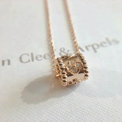 ¡®Aura Jewels¡¯PERLEE PEDANT NECKLACE GOLD / ROSE GOLD