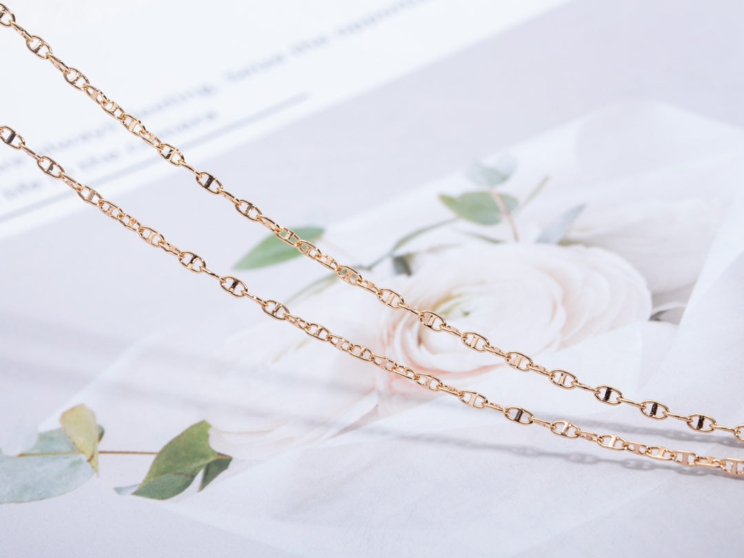 ¡®Aura Jewels¡¯ECHAPPEE NECKLACE PINK GOLD