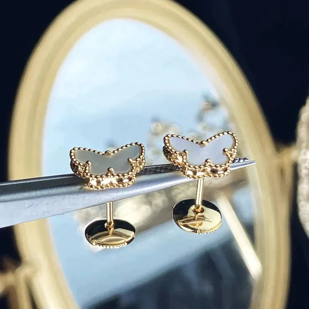 ¡®Aura Jewels¡¯SWEET BUTTERFLY MOP EARSTUDS