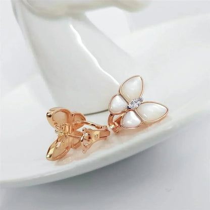 ¡®Aura Jewels¡¯BUTTERFLY MOP DIAMOND EARRINGS