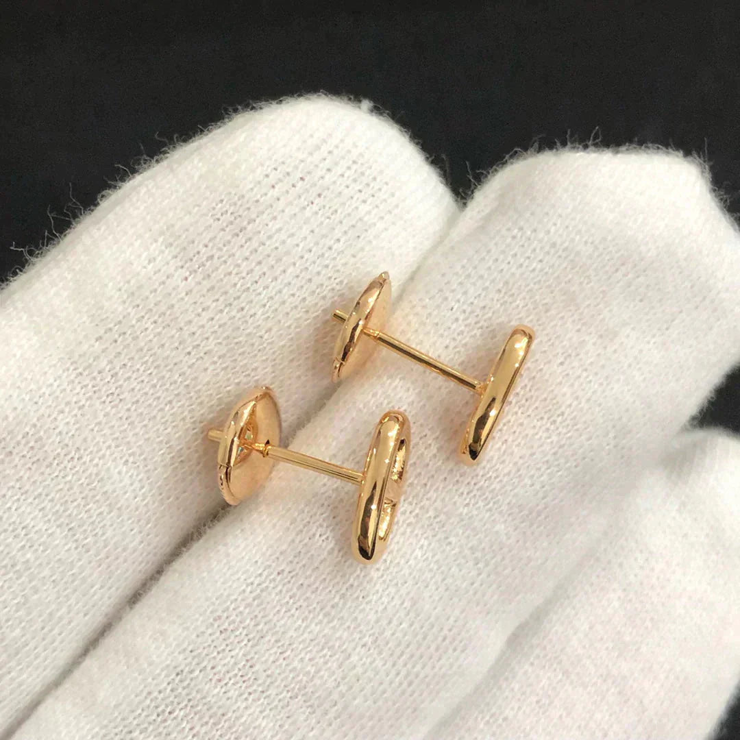 ¡®Aura Jewels¡¯CHAINE SMALL EARRINGS GOLD AND SILVER