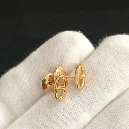 ¡®Aura Jewels¡¯CHAINE SMALL EARRINGS GOLD AND SILVER