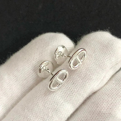 ¡®Aura Jewels¡¯CHAINE SMALL EARRINGS GOLD AND SILVER