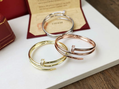 ¡®Aura Jewels¡¯JUSTE BRACELET 3.5MM DOUBLE ROW DIAMOND