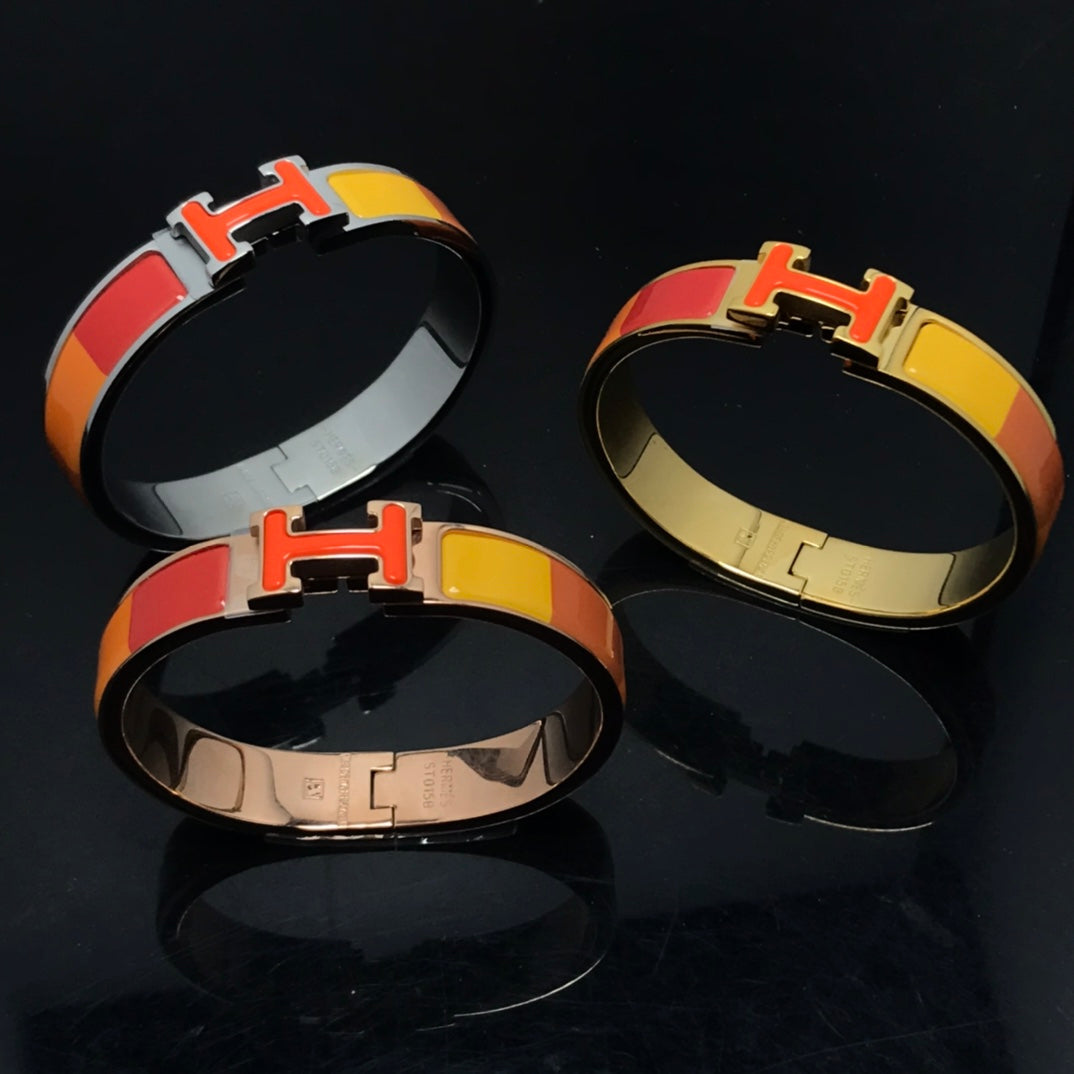 ¡®Aura Jewels¡¯H BRACELET ORANGE RAINBOW CERAMIC