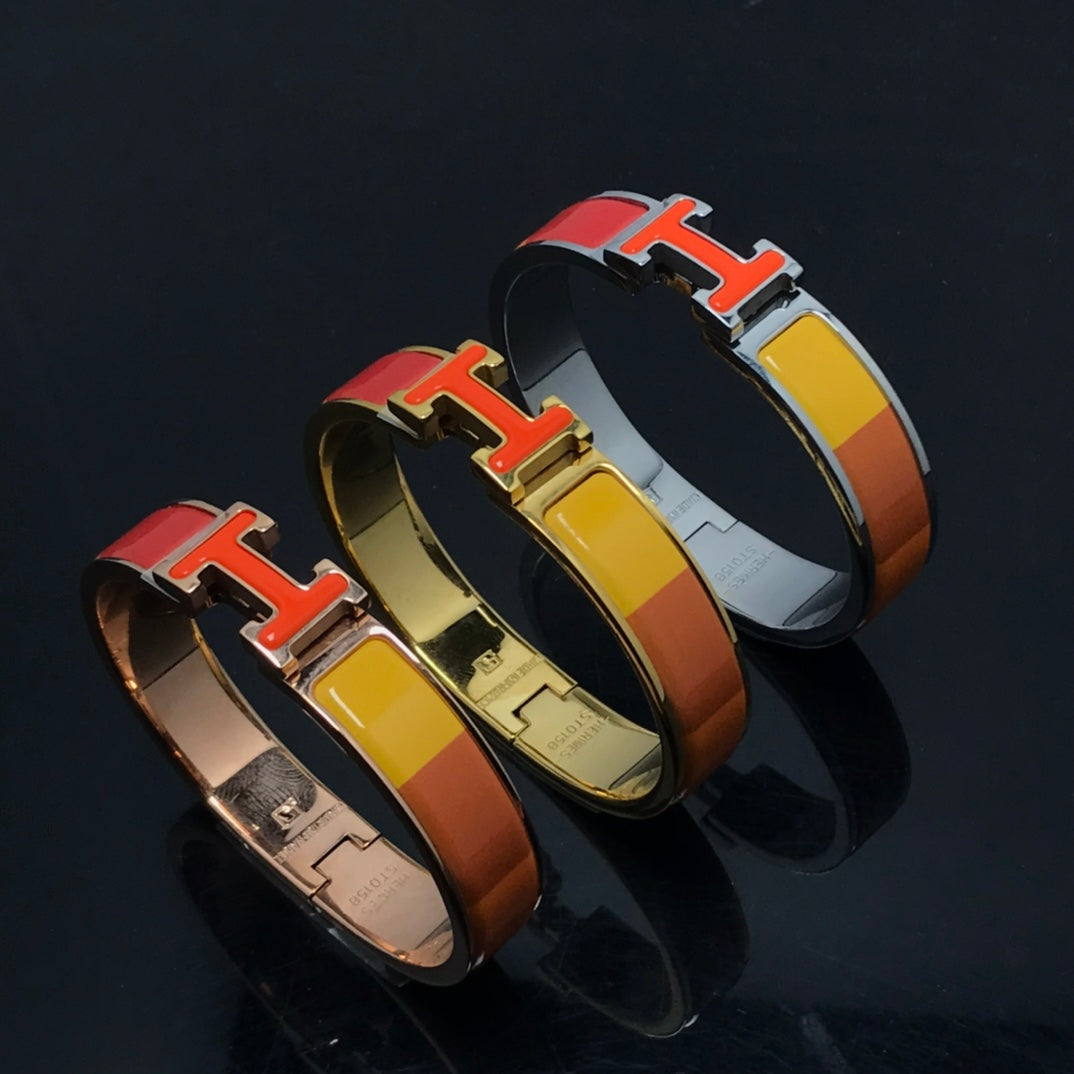 ¡®Aura Jewels¡¯H BRACELET ORANGE RAINBOW CERAMIC