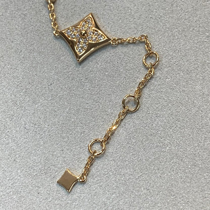 ¡®Aura Jewels¡¯STAR AND SUN 4 MOTIFS GOLD DIAMONDS BRACELET