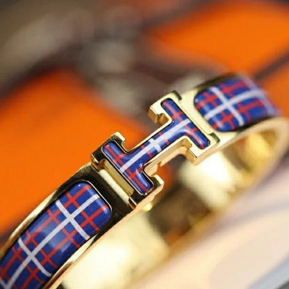 ¡®Aura Jewels¡¯H TARTAN BRACELET 12MM