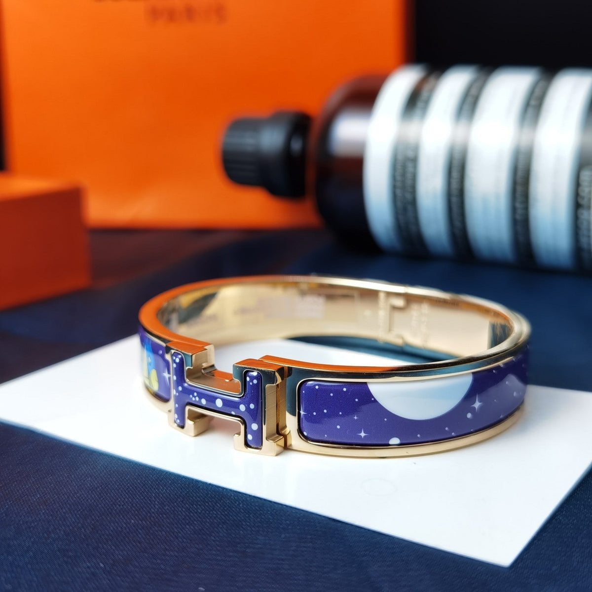 ¡®Aura Jewels¡¯H STAR AND MOON BRACELET 12MM
