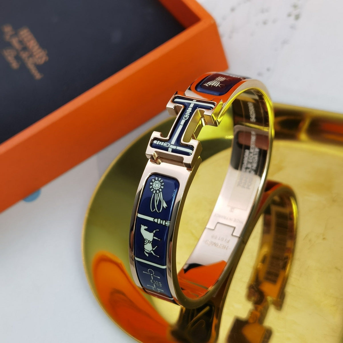 ¡®Aura Jewels¡¯H COUVERTURES DARK BLUE BRACELET