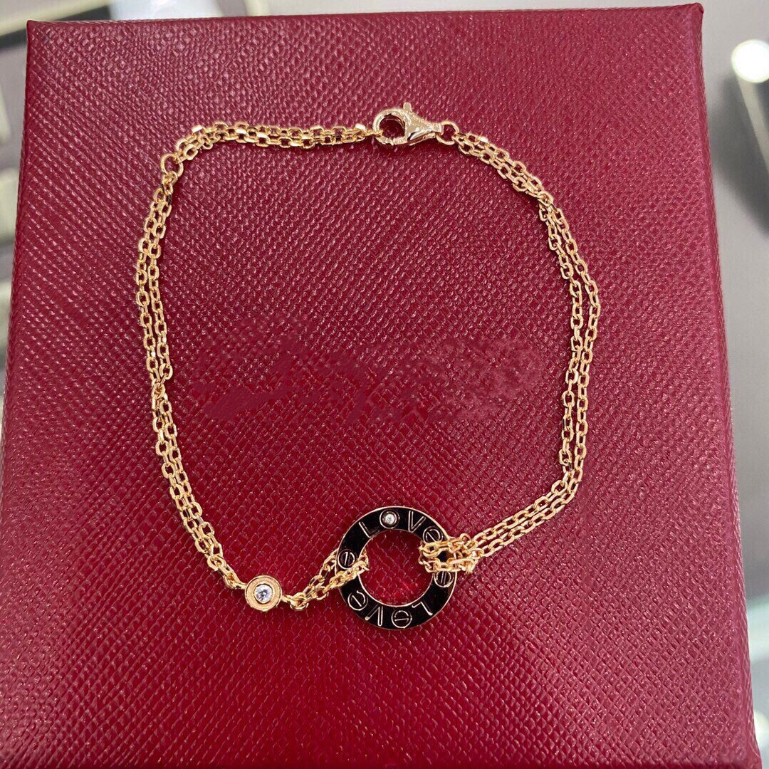 ¡®Aura Jewels¡¯LOVE BRACELET 2 DIAMOND