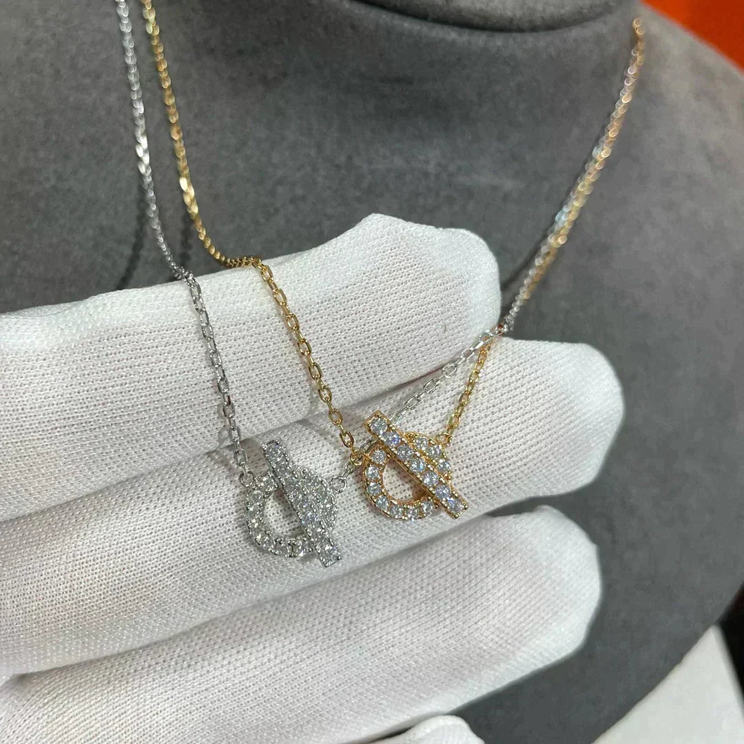 ¡®Aura Jewels¡¯ECHAPEE NECKLACE DIAMOND