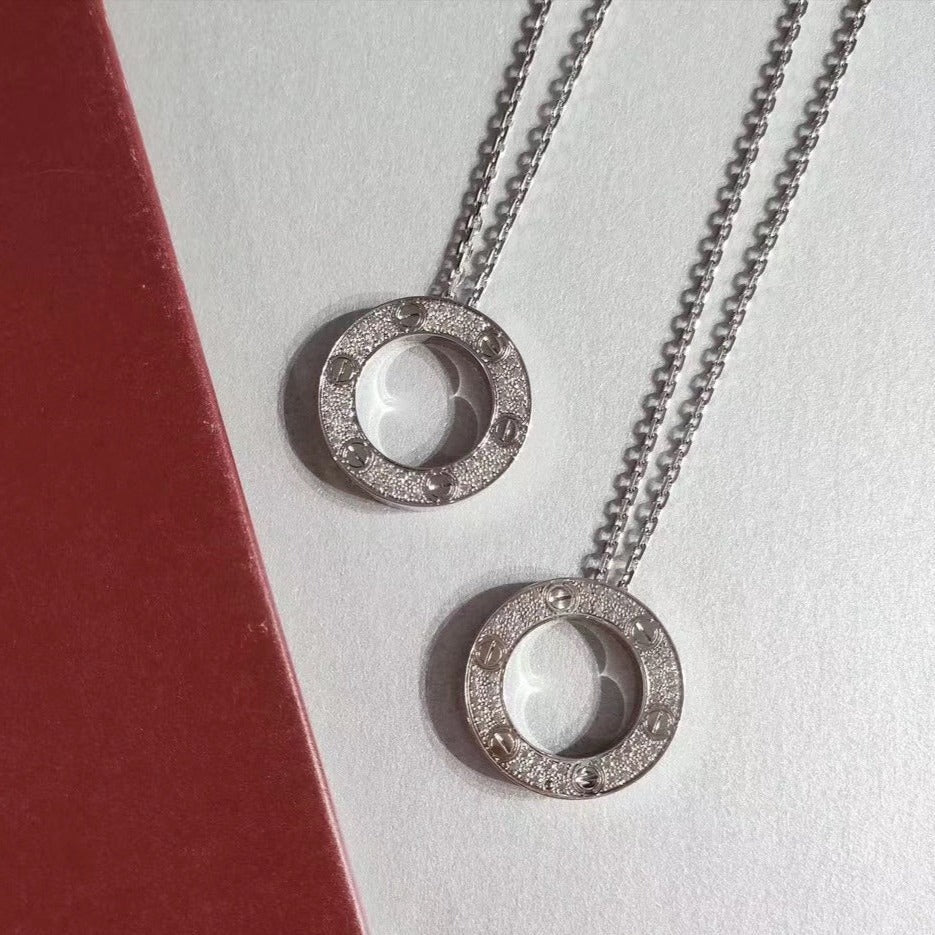 ¡®Aura Jewels¡¯LOVE NECKLACE ADJUSTABLE SILVER