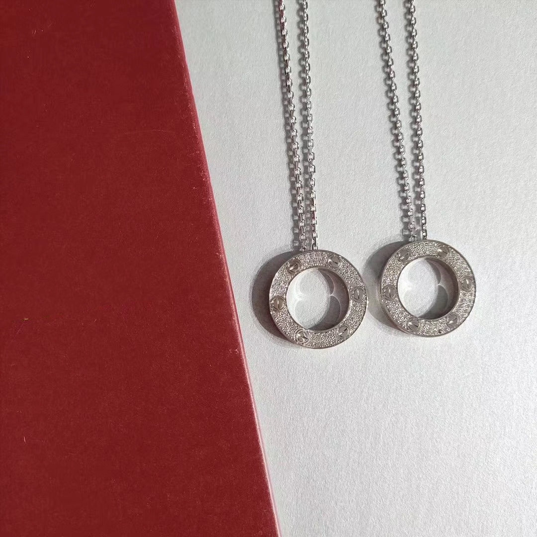 ¡®Aura Jewels¡¯LOVE NECKLACE ADJUSTABLE SILVER