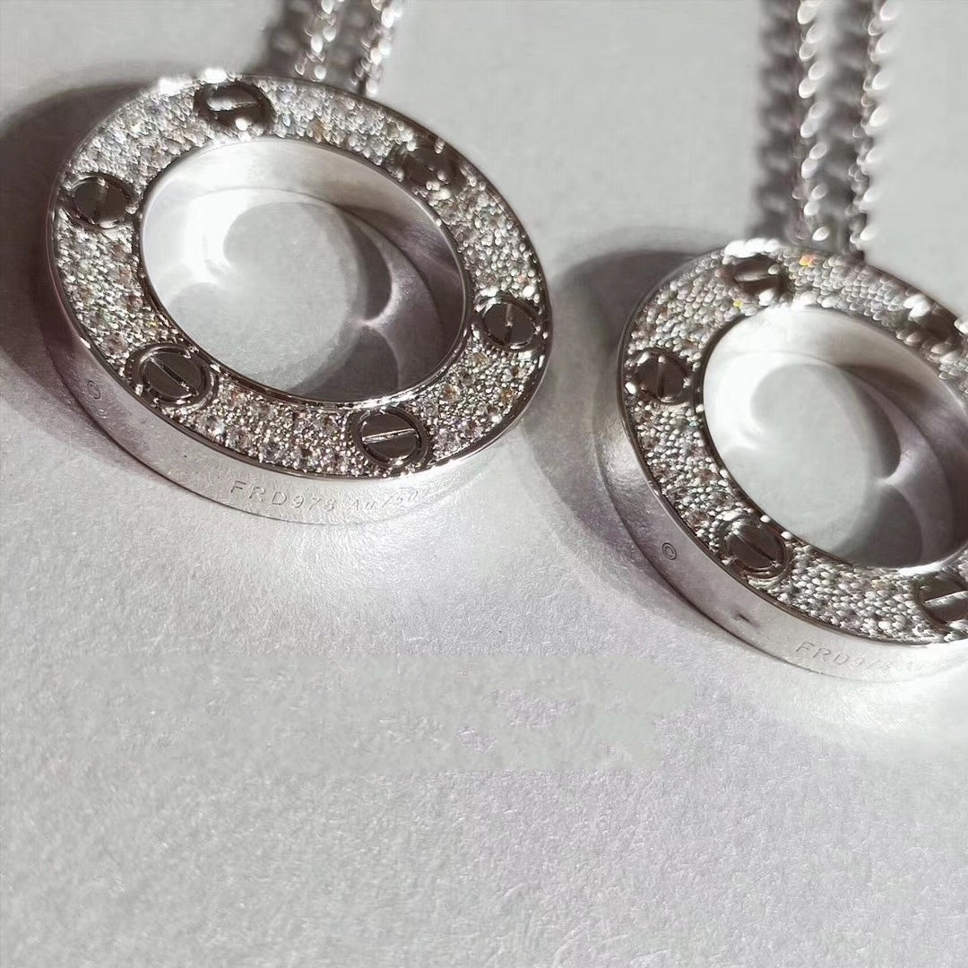 ¡®Aura Jewels¡¯LOVE NECKLACE ADJUSTABLE SILVER