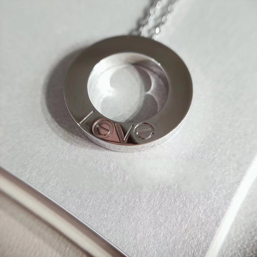 ¡®Aura Jewels¡¯LOVE NECKLACE ADJUSTABLE SILVER