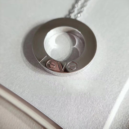 ¡®Aura Jewels¡¯LOVE NECKLACE ADJUSTABLE SILVER