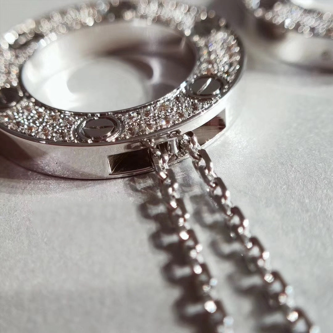 ¡®Aura Jewels¡¯LOVE NECKLACE ADJUSTABLE SILVER