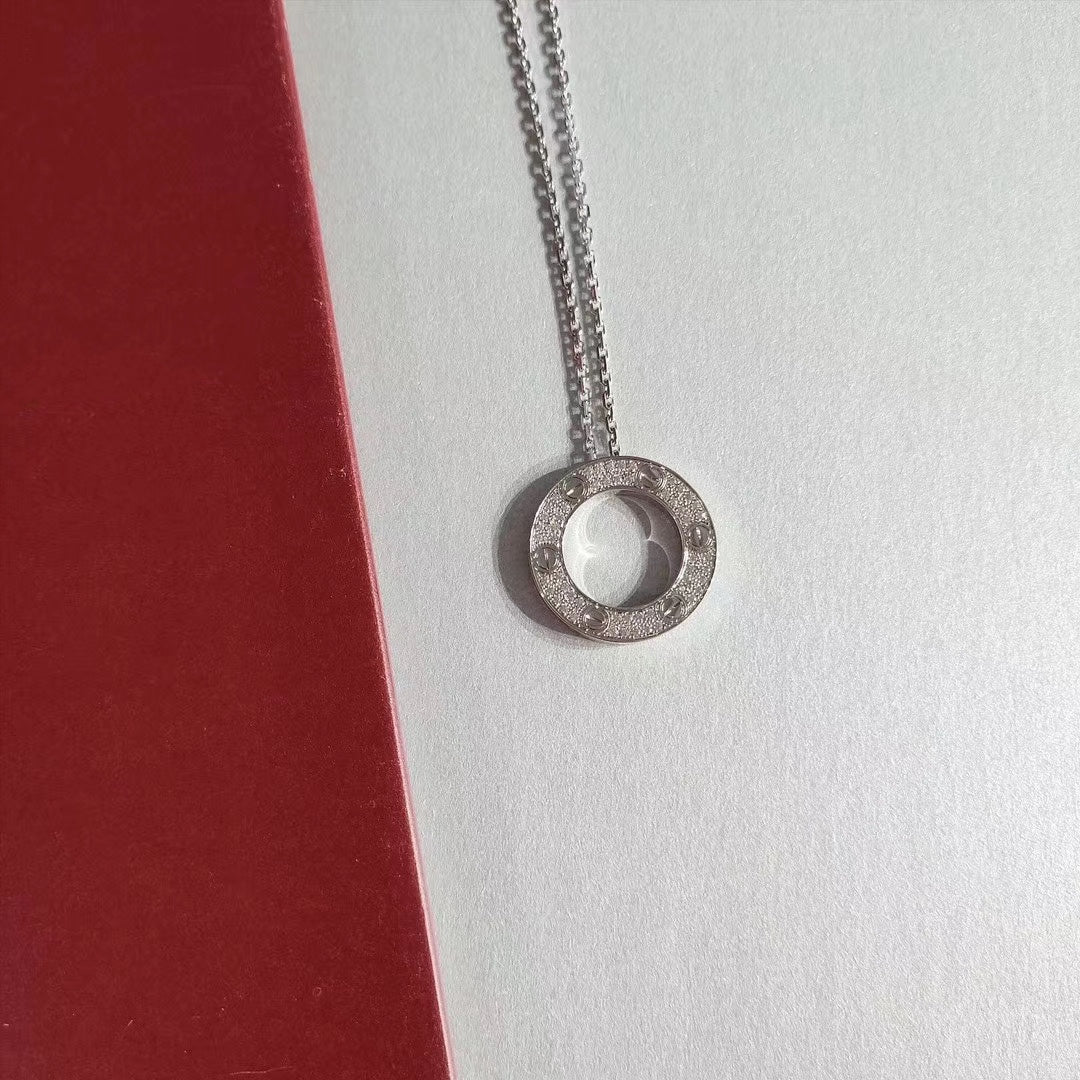 ¡®Aura Jewels¡¯LOVE NECKLACE ADJUSTABLE SILVER