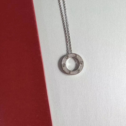 ¡®Aura Jewels¡¯LOVE NECKLACE ADJUSTABLE SILVER