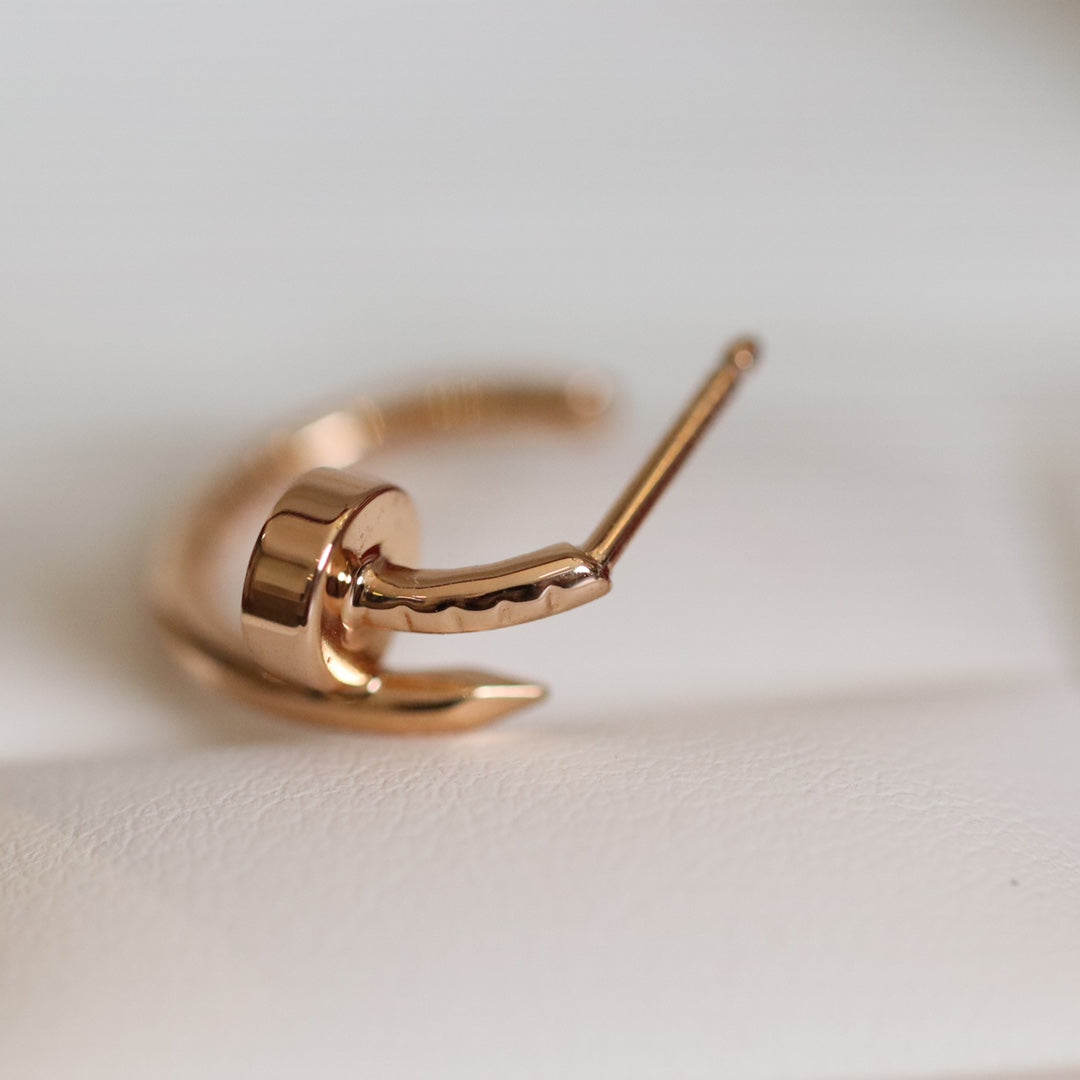 ¡®Aura Jewels¡¯JUSTE EARRINGS PINK GOLD
