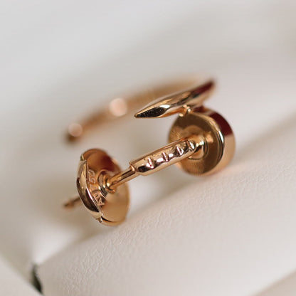 ¡®Aura Jewels¡¯JUSTE EARRINGS PINK GOLD