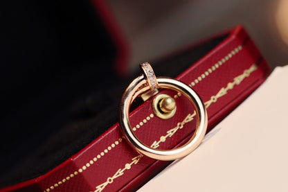 ¡®Aura Jewels¡¯JUSTE RING 2.65MM PINK GOLD DIAMOND