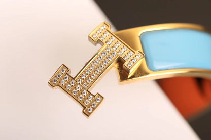 ¡®Aura Jewels¡¯H CLOUD BLUE BRACELET GOLD DIAMOND