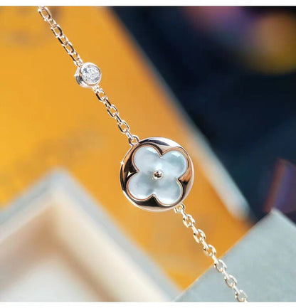 ¡®Aura Jewels¡¯SUN MOP GOLD 1 DIAMOND NECKLACE