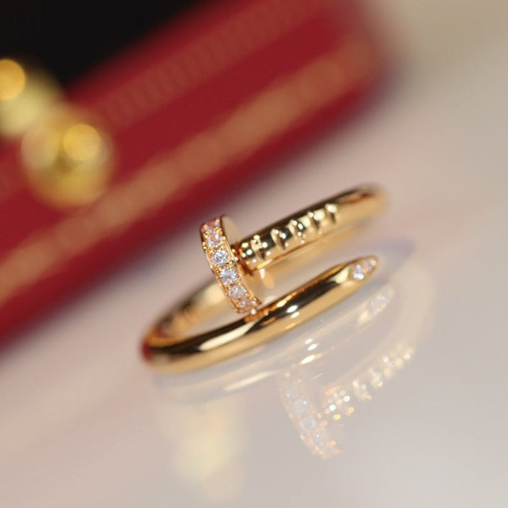 ¡®Aura Jewels¡¯JUSTE RING 2.65MM GOLD DIAMOND