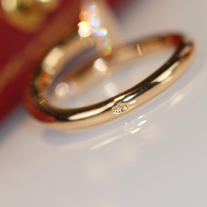 ¡®Aura Jewels¡¯JUSTE RING 2.65MM GOLD DIAMOND