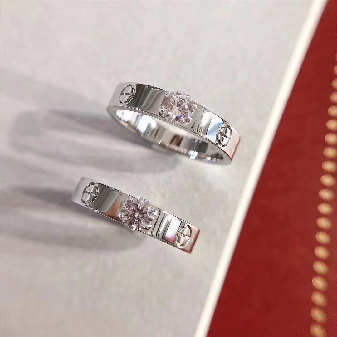 ¡®Aura Jewels¡¯LOVE RING 3.6MM 1 BIG DIAMOND