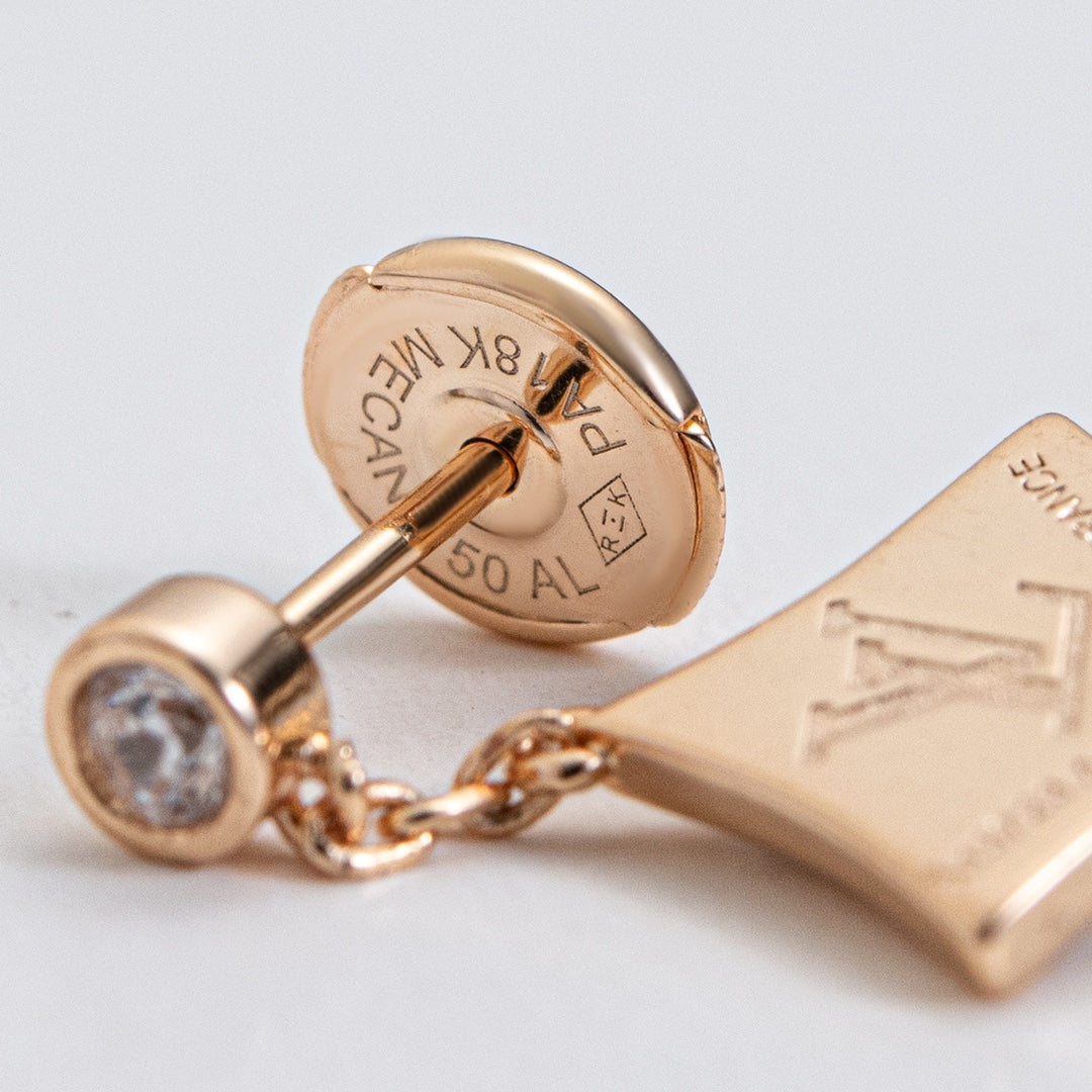 ¡®Aura Jewels¡¯STAR DIAMONDS EARRINGS GOLD