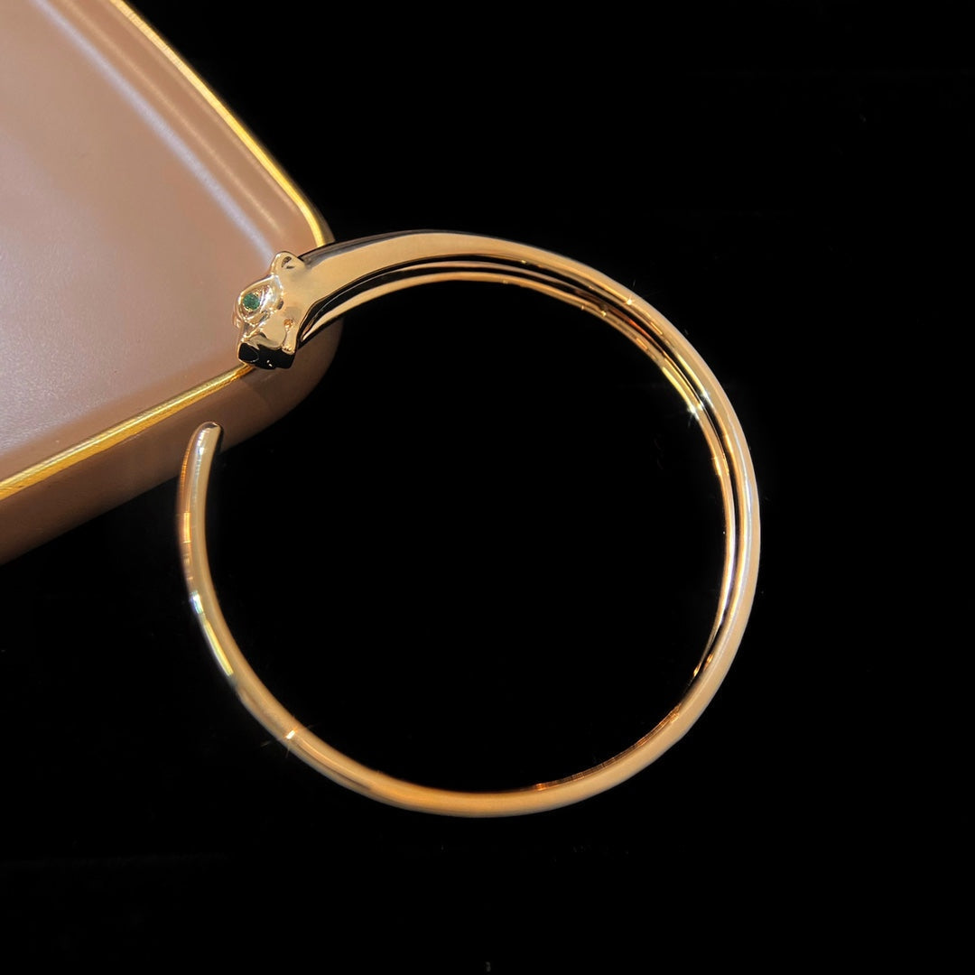 ¡®Aura Jewels¡¯PANTHERE GOLD OPEN BRACELET