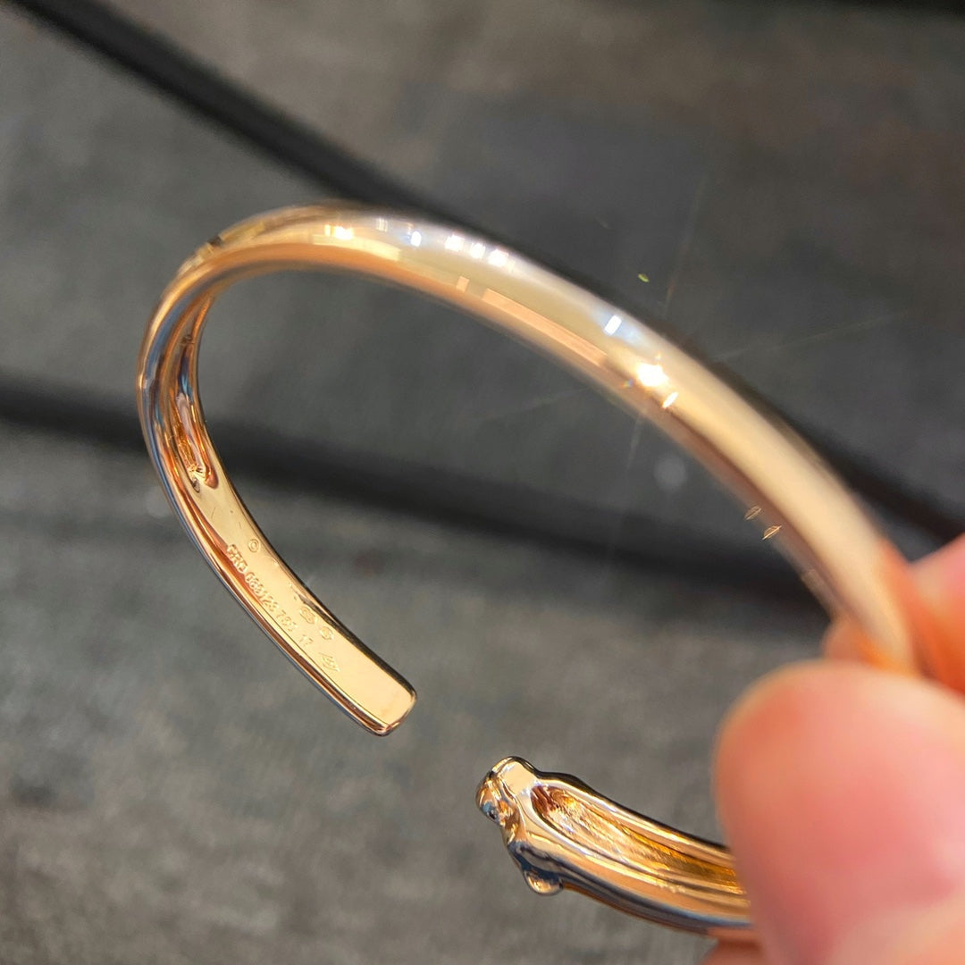 ¡®Aura Jewels¡¯PANTHERE GOLD OPEN BRACELET