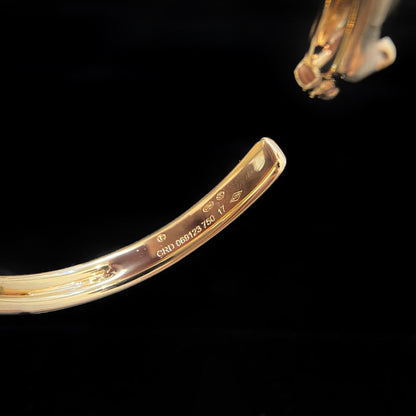 ¡®Aura Jewels¡¯PANTHERE GOLD OPEN BRACELET